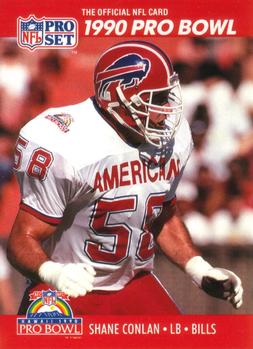 Shane Conlan Buffalo Bills 1990 Pro set NFL #337